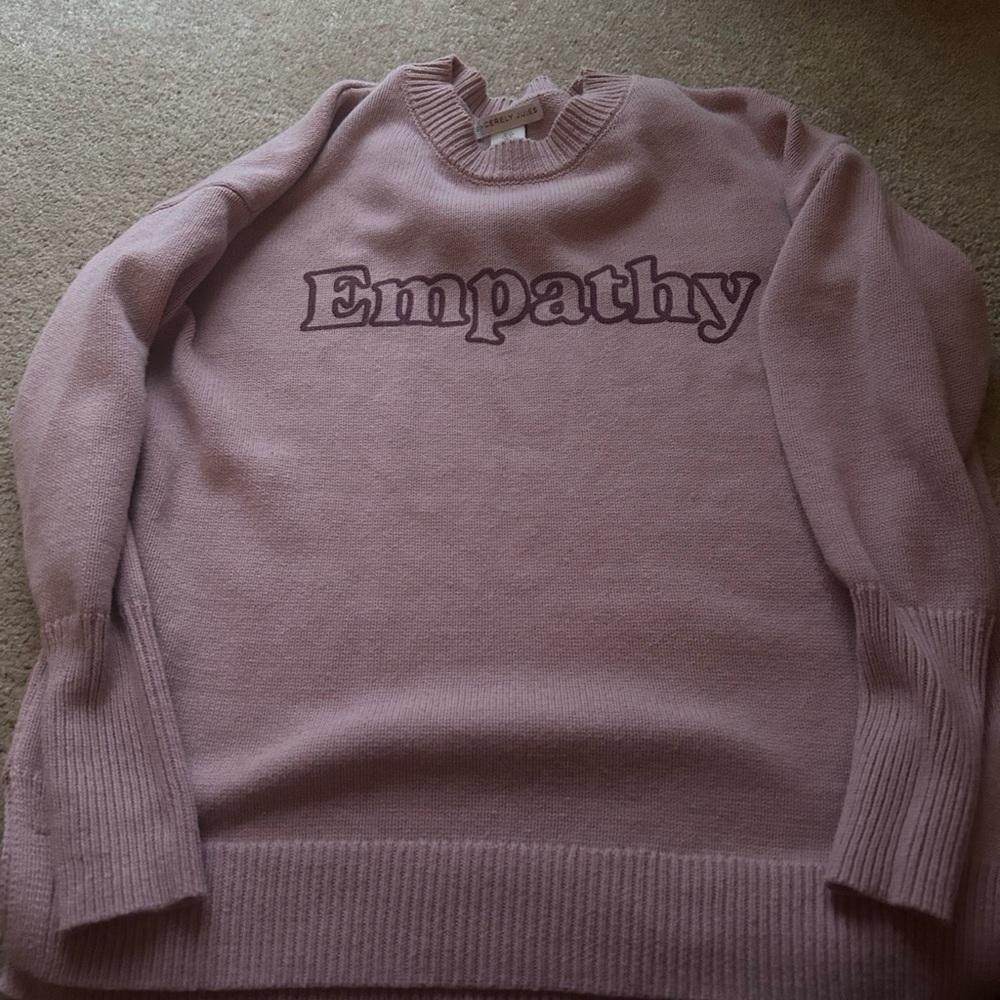 Sincerly Jules Purple Crew Neck Sweater